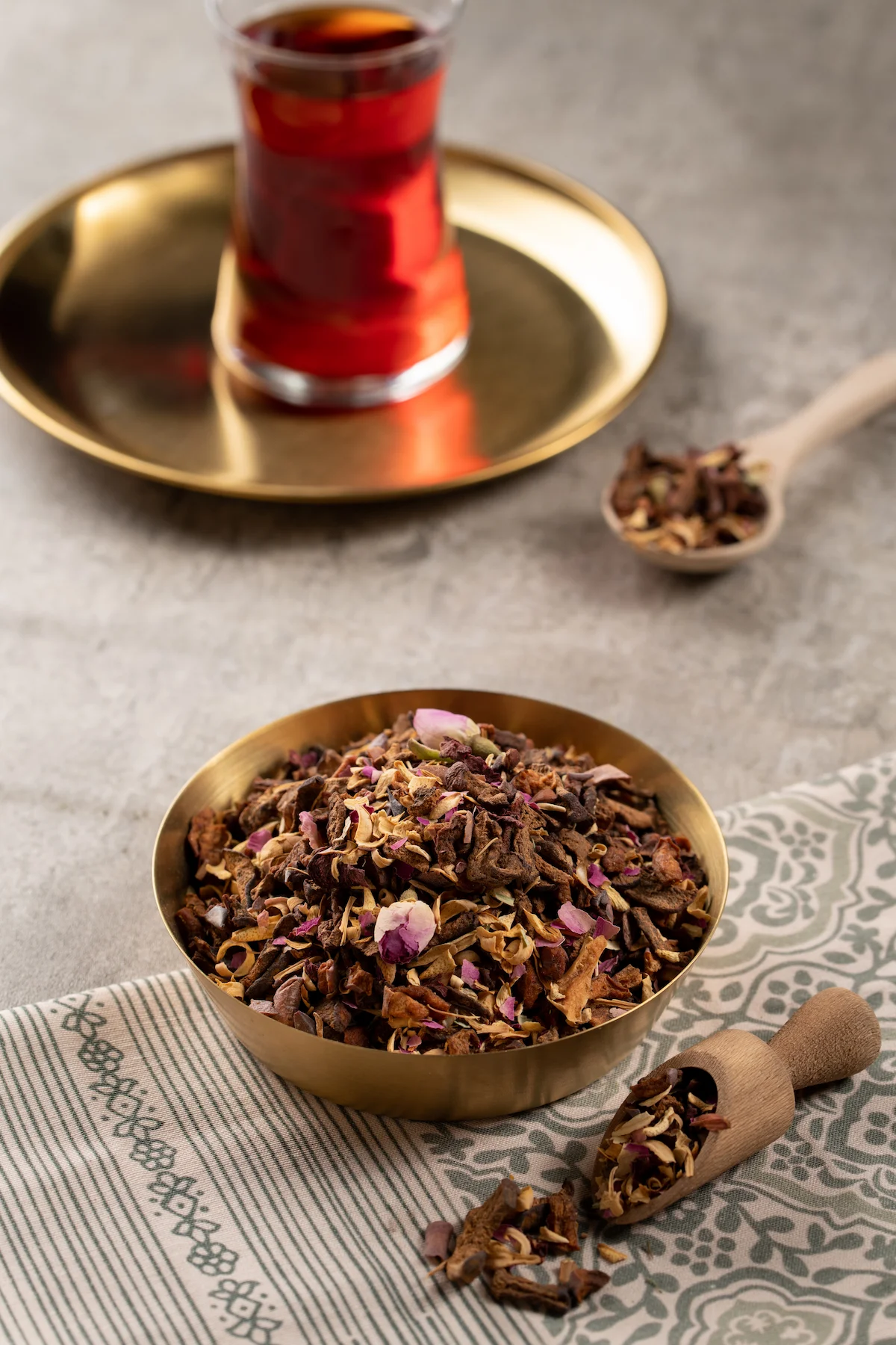 چای میوه‌ ای
